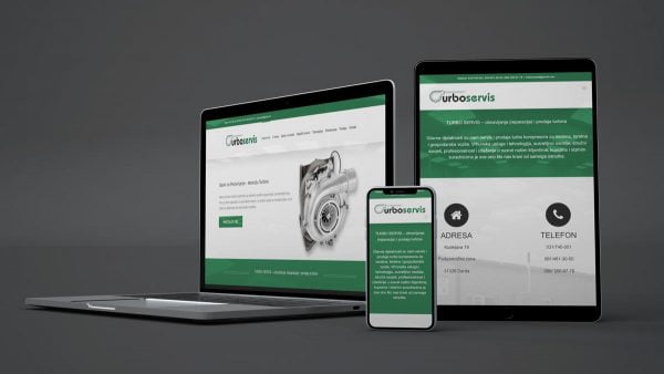 Turbo Servis - Izrada Web Stranice